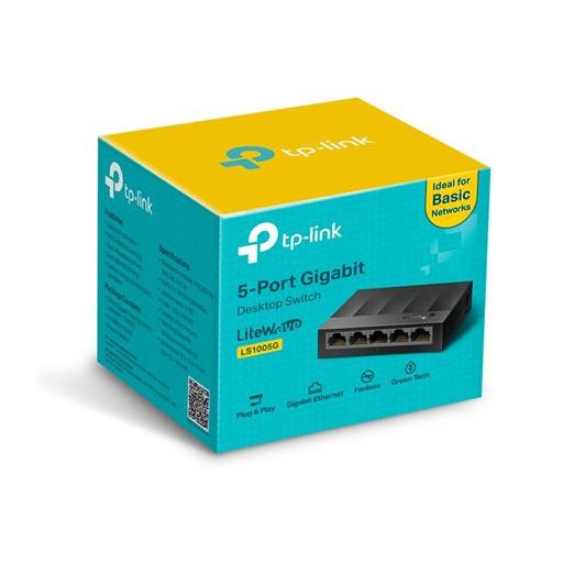 Switch, 5 port, 10/100/1000 Mbps, TP-LINK "LS1005G"