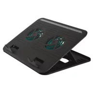   Notebook állvány, ventilátorral, USB, TRUST "Cyclone"