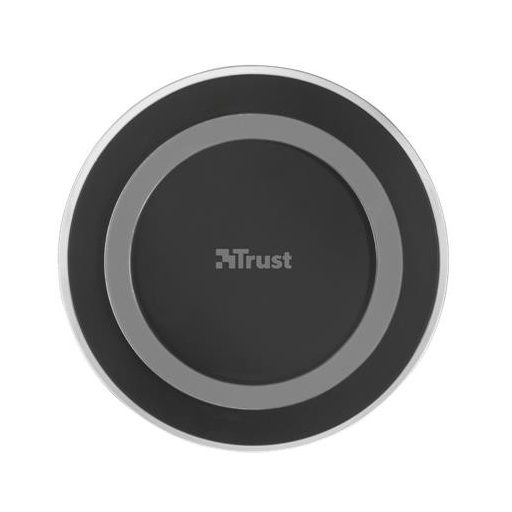 Vezeték nélküli töltő, Qi szabvány, 5W, TRUST "Yudo", fekete