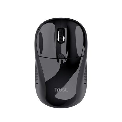 Egér, vezeték nélküli, optikai, TRUST, fekete