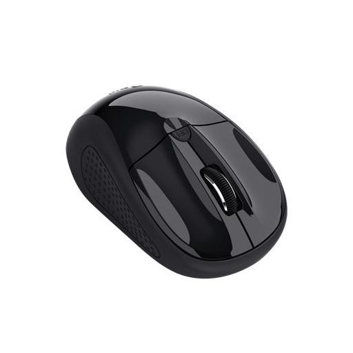Egér, vezeték nélküli, optikai, TRUST, fekete
