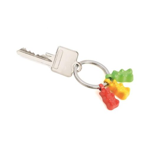 Kulcstartó, 3 charm dísszel, TROIKA "Haribo"