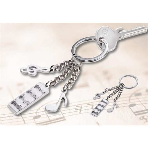 Kulcstartó, 3 charm dísszel, TROIKA "5. Sinfonie"