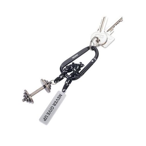 Kulcstartó, TROIKA "Never Give Up"