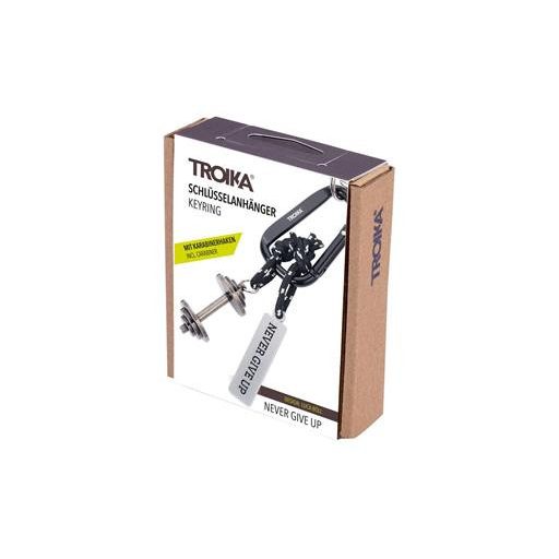 Kulcstartó, TROIKA "Never Give Up"