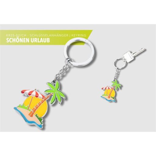 Kulcstartó, TROIKA "Schönen Urlaub"