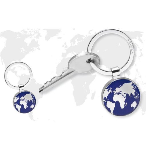 Kulcstartó, TROIKA "Around the world", kék