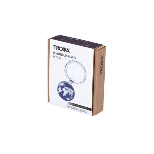 Kulcstartó, TROIKA "Around the world", kék