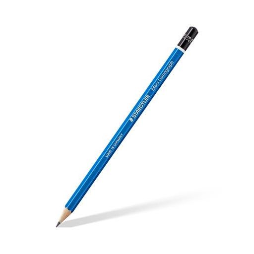 Grafitceruza, 2B, hatszögletű, STAEDTLER "Mars Lumograph 100"