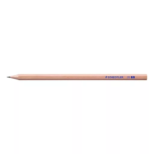 Grafitceruza, 2B, hatszögletű, STAEDTLER "Noris® natural 130 60N"