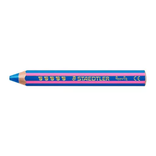 Színes ceruza készlet, hatszögletű, jumbo, STAEDTLER „Noris® junior 140", Peppa malac, 12 szín