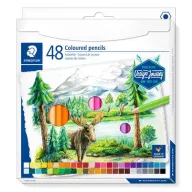   Színes ceruza készlet, hatszögletű, STAEDTLER "146C", 48 különböző szín