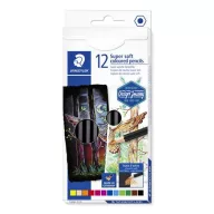   Színes ceruza készlet, hatszögletű, STAEDTLER "149 C, 12 különböző szín