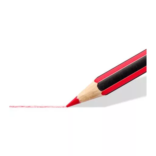 Színes ceruza készlet, hatszögletű, STAEDTLER "Noris Colour 185", 24 különböző szín