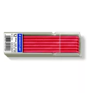   Jelölőkréta hegy, mindenre író, lemosható (omnichrom), STAEDTLER "Lumocolor 218", piros
