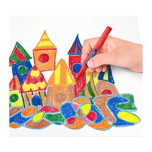 Zsírkréta, STAEDTLER "Noris 220", 24 különböző szín