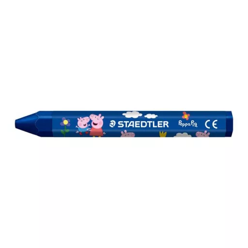 Zsírkréta, hatszögletű, jumbo, STAEDTLER „Noris® junior 224”, Peppa malac, 12 szín