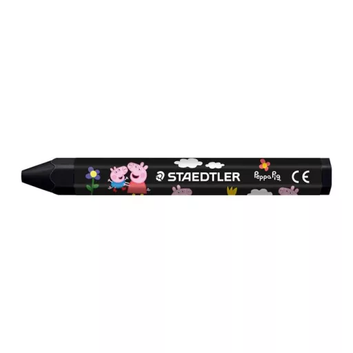 Zsírkréta, hatszögletű, jumbo, STAEDTLER „Noris® junior 224”, Peppa malac, 12 szín