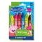 Zsírkréta, hatszögletű, jumbo, STAEDTLER „Noris® junior 224”, Peppa malac, 6 szín