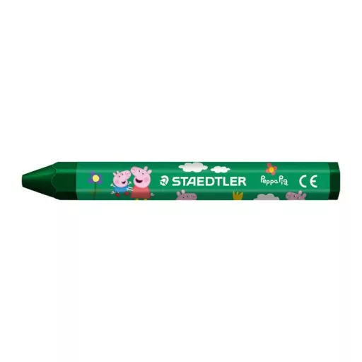 Zsírkréta, hatszögletű, jumbo, STAEDTLER „Noris® junior 224”, Peppa malac, 6 szín