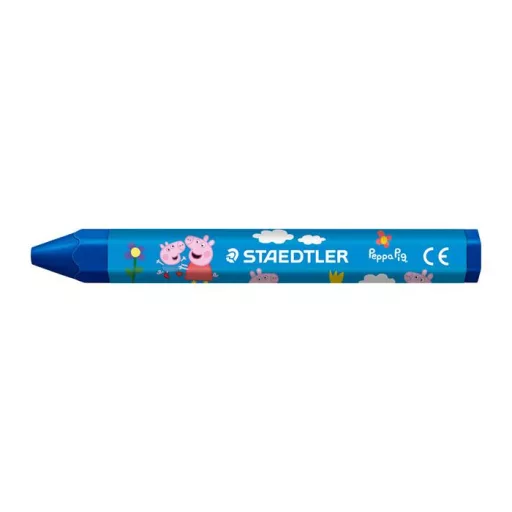 Zsírkréta, hatszögletű, jumbo, STAEDTLER „Noris® junior 224”, Peppa malac, 6 szín