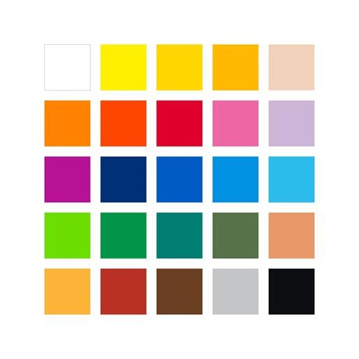 Olajpasztell kréta, STAEDTLER "Noris 241", 25 különböző szín