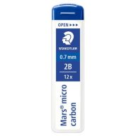   Grafitbél, 2B, 0,7 mm, STAEDTLER "Mars Micro Carbon 250"