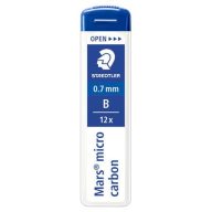   Grafitbél, B, 0,7 mm, STAEDTLER "Mars Micro Carbon 250"