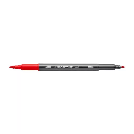 Ecsetirón készlet, 0,5-0,8/1,0-6,0 mm, kétvégű, STAEDTLER "3001", 36 szín