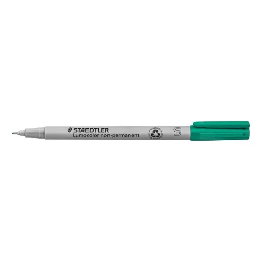 Alkoholmentes marker, OHP, 0,4 mm, STAEDTLER "Lumocolor® 311 S", zöld