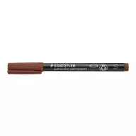   Alkoholos marker, OHP, 0,4 mm, STAEDTLER "Lumocolor® 313 S", barna