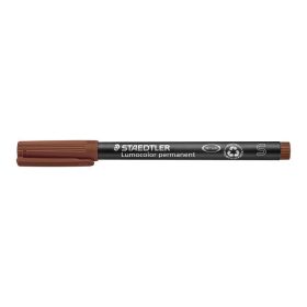   Alkoholos marker, OHP, 0,4 mm, STAEDTLER "Lumocolor® 313 S", barna