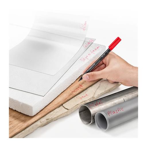 Alkoholos marker készlet, OHP, 0,4 mm, STAEDTLER "Lumocolor® 313 S", 8 különböző szín