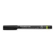   Alkoholos marker, 1 mm, kúpos, STAEDTLER "Lumocolor® garden 319 GM", fekete