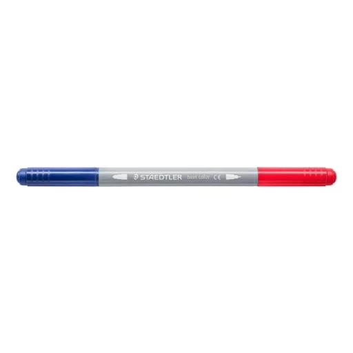 Filctoll készlet, 1/3 mm, kétvégű, STAEDTLER® "3280", 20 különböző szín