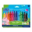 Filctoll készlet, 2,5 mm, kimosható, jumbo, STAEDTLER „Noris® junior 329”, Peppa malac, 12 szín