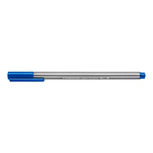 Tűfilc, 0,3 mm, STAEDTLER "Triplus 334", kék