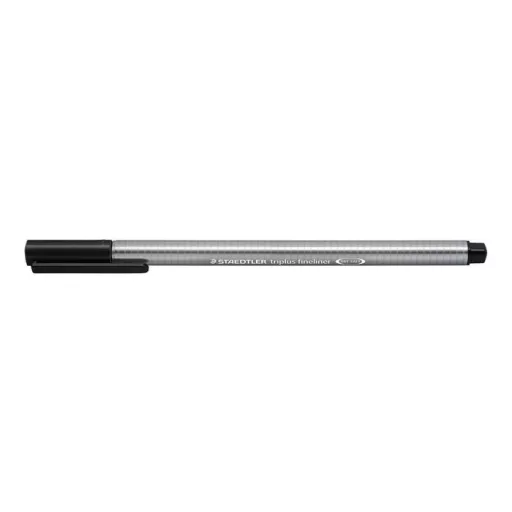 Tűfilc, 0,3 mm, STAEDTLER "Triplus 334", fekete