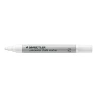   Krétamarker, 2,4 mm, kúpos, STAEDTLER "Lumocolor® 344", fehér