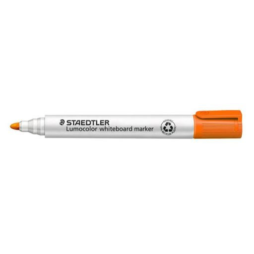 Táblamarker, 2 mm, kúpos, STAEDTLER "Lumocolor® 351", narancssárga
