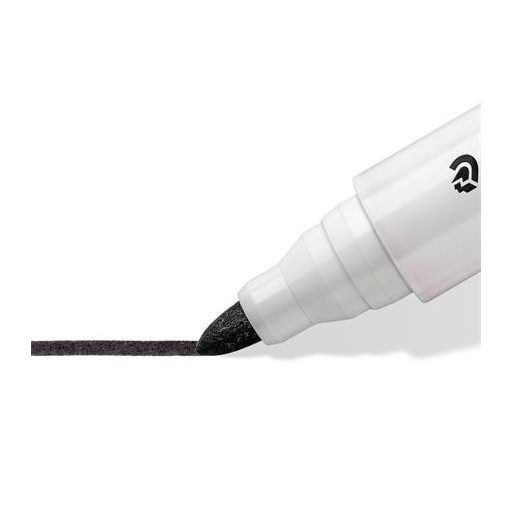 Táblamarker, 2 mm, kúpos, STAEDTLER "Lumocolor® 351", fekete