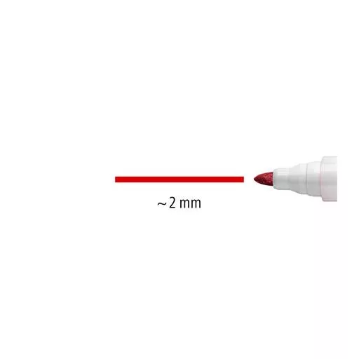 Táblamarker készlet, 2 mm, kúpos, STAEDTLER "Lumocolor® 351", 8 különböző szín