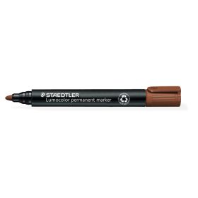   Alkoholos marker, 2 mm, kúpos, STAEDTLER "Lumocolor® 352", barna