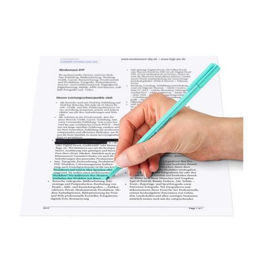 Szövegkiemelő készlet, 1-4 mm, STAEDTLER "362 C", 10 különböző szín