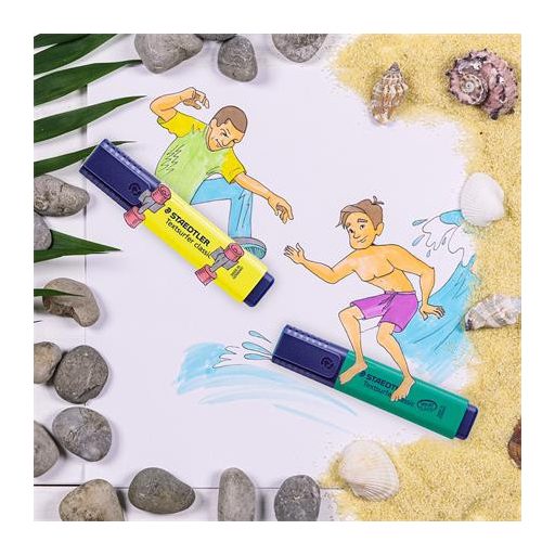 Szövegkiemelő, 1-5 mm, STAEDTLER "Textsurfer Classic 364", türkiz