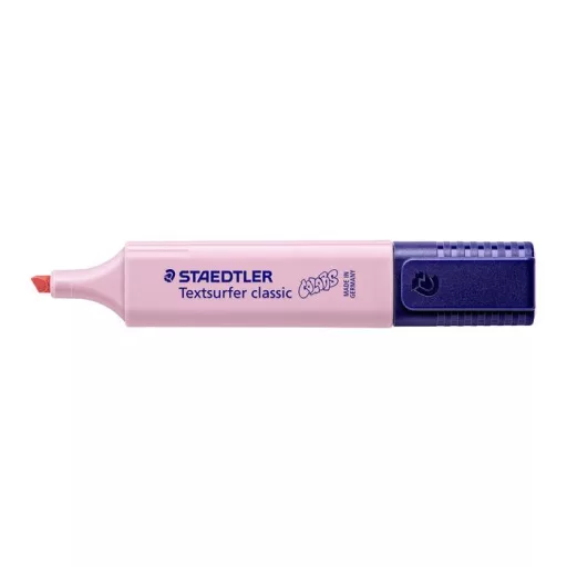 Szövegkiemelő, 1-5 mm, STAEDTLER "Textsurfer Classic Pastel 364 C", világos kármin