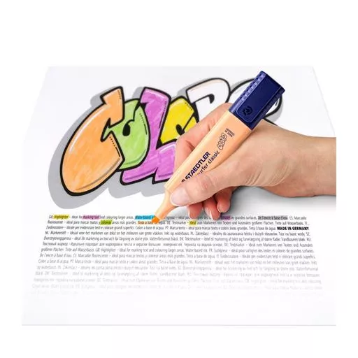 Szövegkiemelő, 1-5 mm, STAEDTLER "Textsurfer Classic Pastel 364 C", barack
