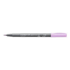  Ecsetirón készlet, STAEDTLER "Pigment brush 371", 12 különböző pasztell szín
