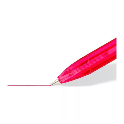 Golyóstoll, 1 mm, nyomógombos, STAEDTLER® "4230 M", 8 különböző szín