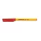 Golyóstoll, 0,3 mm, kupakos, STAEDTLER "Stick 430 F", piros